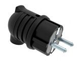 Bemis 1X16A 220V Kauçuk Eğik Fiş