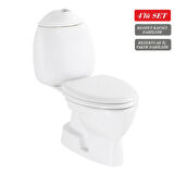 Creavit Çocuk Alttan Çıkışlı Klozet + Rezervuar + İç Takım + Çocuk Klozet Kapağı 4 'lü Set