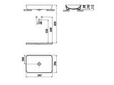Creavit Ultra 60 cm Lavabo Siyah UL060.40000