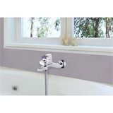 Creavit Stilo SL2500 Gümüş Banyo Bataryası