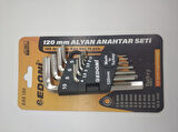 Edoni Alyan Anahtar Seti Hex Key Set Crom 120mm EAS120