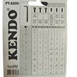 Kendo Kas902 Alyan Anahtar Seti 1,5-8 mm - 9 Parça