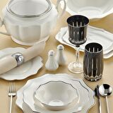 Royal London Diana Silver 60 Parça 12 Kişilik Yemek Takımı