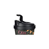 TİTİZ MOTTO BARDAK PLASTİK KAPAKLI 400ML AP-9221 2210