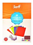 SARFF KARTON KAPAK DESENLİ KIRMIZI 100AD