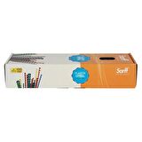 SARFF 8mm SİYAH PLASTİK SPİRAL KUTU (100 ADET)