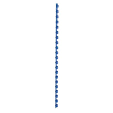 Sarff 8mm.MAVİ  DELUX Plastik Spiral 100  Adet