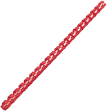 Sarff 14mm.KIRMIZI DELUX Plastik Spiral 100  Adet