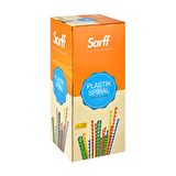 Sarff 22mm.BEYAZ DELUX Plastik Spiral 50AD.