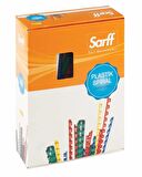 SARFF 38mm BEYAZ PLASTİK SPİRAL KUTU (50 ADET)