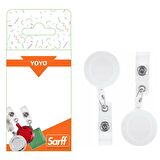 SARFF YUVARLAK KANCALI  BEYAZ EKO YOYO 2Lİ BLİSTER