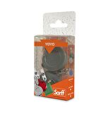 SARFF YUVARLAK KANCALI GRİ EKO YOYO BLİSTER - 2ADET