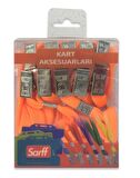 SARFF METAL KLİPSLİ TURUNCU ASKI İPİ BLİSTER - 10ADET