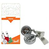 SARFF YUVARLAK TİMSAH AĞIZLI METAL İPLİ YOYO 2Lİ BLİSTER
