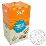 Sarff 7/16 BEYAZ JBI KAROTEL KUTU 100 Adet