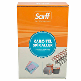 Sarff 9/16 BEYAZ JBI KAROTEL KUTU 50 Adet