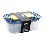 Galeri Kristal Klt Nest 6 lı Saklama Kabı Mavi