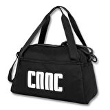 Cennec CNNC Siyah Spor ve Seyahat Çantası - Çocuk, Genç, Yetişkin
