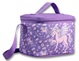 Ümit Çanta Kız Çocuk Beslenme Çantası (Thermo Isı Yalıtımlı) - Unicorn Pegasus - Lila -  5028