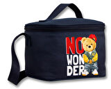 Ümit Çanta Termoslu/Isı Yalıtımlı Beslenme Çantası - 5034 - Hiphop Ayıcık, Lacivert Beyaz (Erkek Çocuk)