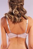 GARLAND A Plus Pembe Dantel Detaylı Big Size Plunge Sütyen