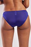 GARLAND A Plus Mavi Dantel Detaylı Mini Slip Külot