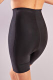 Girdle Siyah Yüksek Bel Mikro Kısa Korse