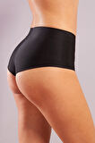 Girdle Siyah Yumuşak Slip Külot