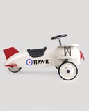 Metal Retro Uçak Bej