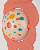 Sevimli Ayıcık Diş Kaşıyıcı Çıngırak-Somon