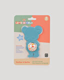 Sevimli Ayıcık Diş Kaşıyıcı Çıngırak-Turkuaz