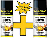 2 Adet Altın Yaldız Sprey Boya 400 Ml.