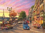 Anatolian 1000 Parçalık Puzzle - Paris'te Akşamüstü 1004
