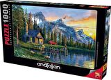 Anatolian 1000 Parçalık Puzzle - Dağevinde Günbatımı 1024