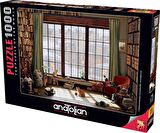 Anatolian 1000 Parçalık Puzzle - Pencere Kedileri 1065