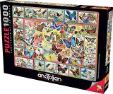 Anatolian 1000 Parçalık Puzzle - Kelebekler 1094