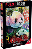 Anatolian 1000 Parçalık Puzzle - Panda 1099
