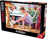 Anatolian 1000 Parçalık Puzzle - Balerin ve Dostu 1115