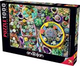 Anatolian 1000 Parçalık Puzzle - Kaktüsler 1122