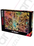 Anatolian 1000 Parçalık Puzzle - Kütüphane 1135