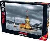 Anatolian 1000 Parçalık Puzzle - Kız Kulesi Nostalji 3167