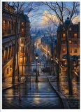 Anatolian 1000 Parçalık Puzzle - Montmartre'de Bahar 3192