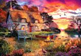 Anatolian 260 Parça XL Puzzle - Yaz Akşamı 3337