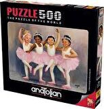 Anatolian 500 Parçalık Puzzle - Minik Balerinler 3598