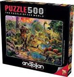 Anatolian 500 Parçalık Puzzle - Dinozor Krallığı 3603