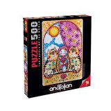Anatolian 500 Parçalık Puzzle - Matruşka 3606