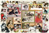 Anatolian 2x500 Parçalık Puzzle - Sevimli Kediler , Komik Köpekler  3611