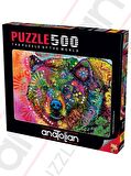 Anatolian 500 Parçalık Puzzle - Sevimli Ayı 3629