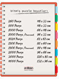 Geyşa 3631 14+ Yaş Orta Boy Puzzle 500 Parça