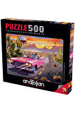 Anatolian 500 Parçalık Puzzle - Route 66 3634